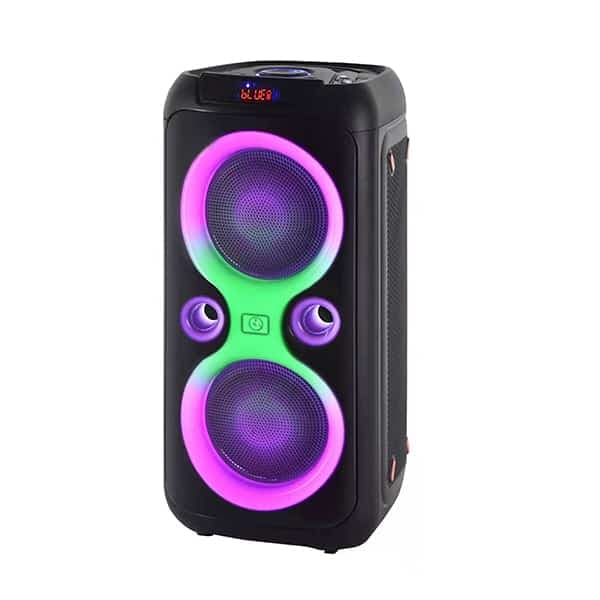 اسپیکر بلوتوثی Karaoke Yb-2801 + میکروفون بی سیم — تصویر ۴