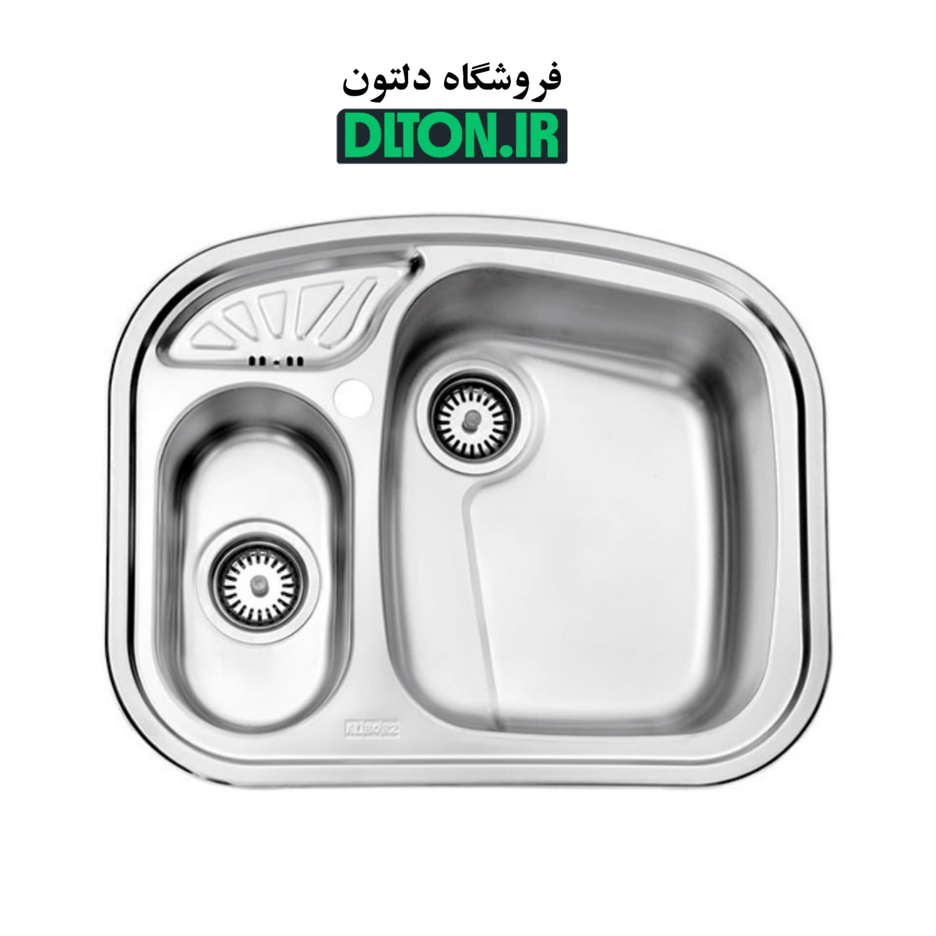 سینک استیل البرز مدل 605 توکار