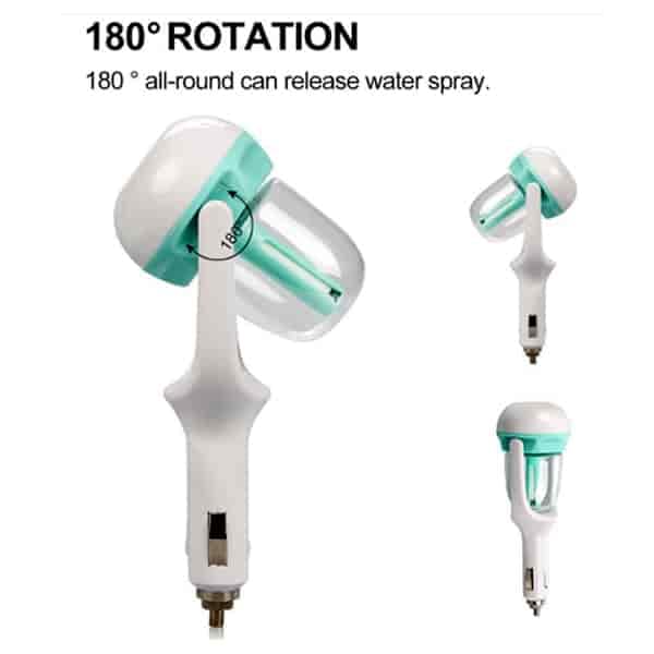 بخور سرد و شارژر فندکی Car Charger Humidifier — تصویر ۱۱