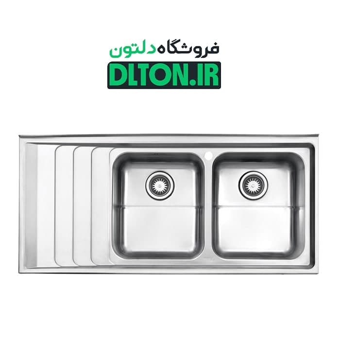 سینک استیل البرز روکار 734