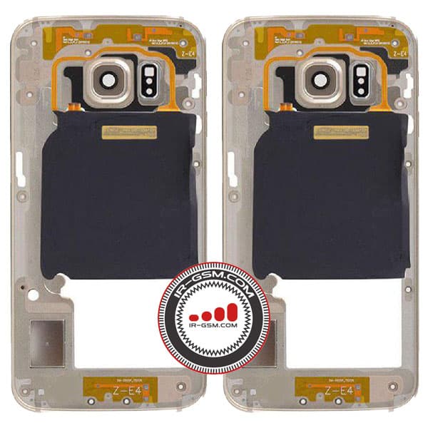 شاسی روکار طلایی سامسونگ FRAME SAMSUNG S6 EDGE G925 — تصویر ۲