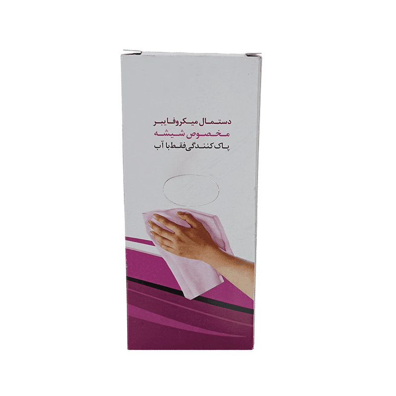 دستمال میکروفایبر مخصوص شیشه — تصویر ۳
