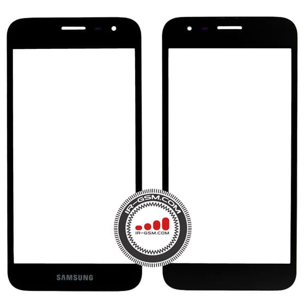 گلس تعمیراتی روکار مشکی سامسونگ GLASS SAMSUNG J260 J2 CORE