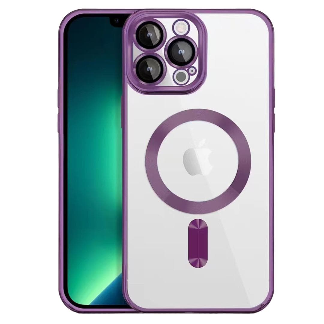 کاور شفاف Berlia مدل Magnetic همراه با محافظ لنز مناسب برای گوشی موبایل Apple iPhone 11 — تصویر ۹