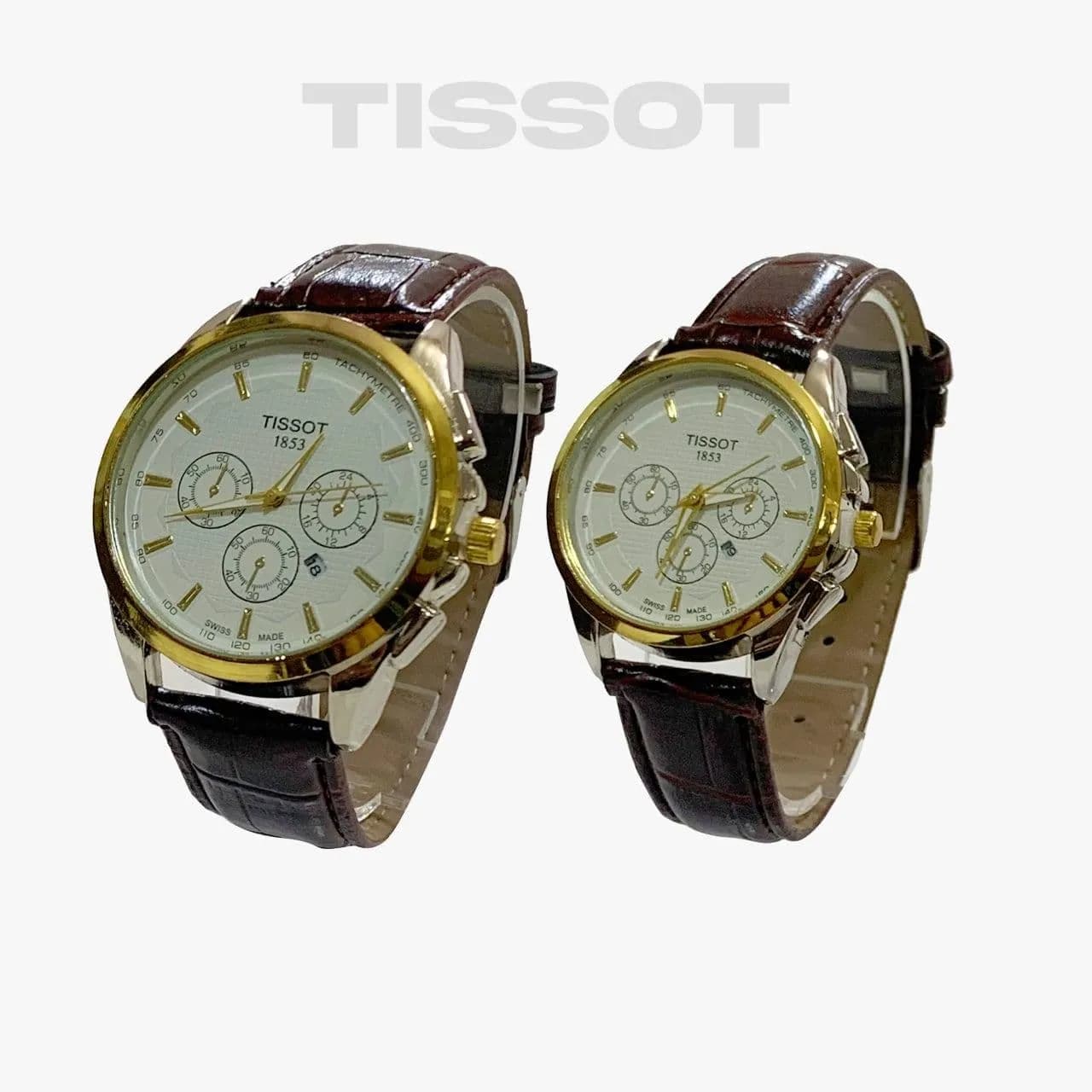 ست ساعت مچی مردانه و زنانه تیسوت TISSOT حرفه ای مدل162