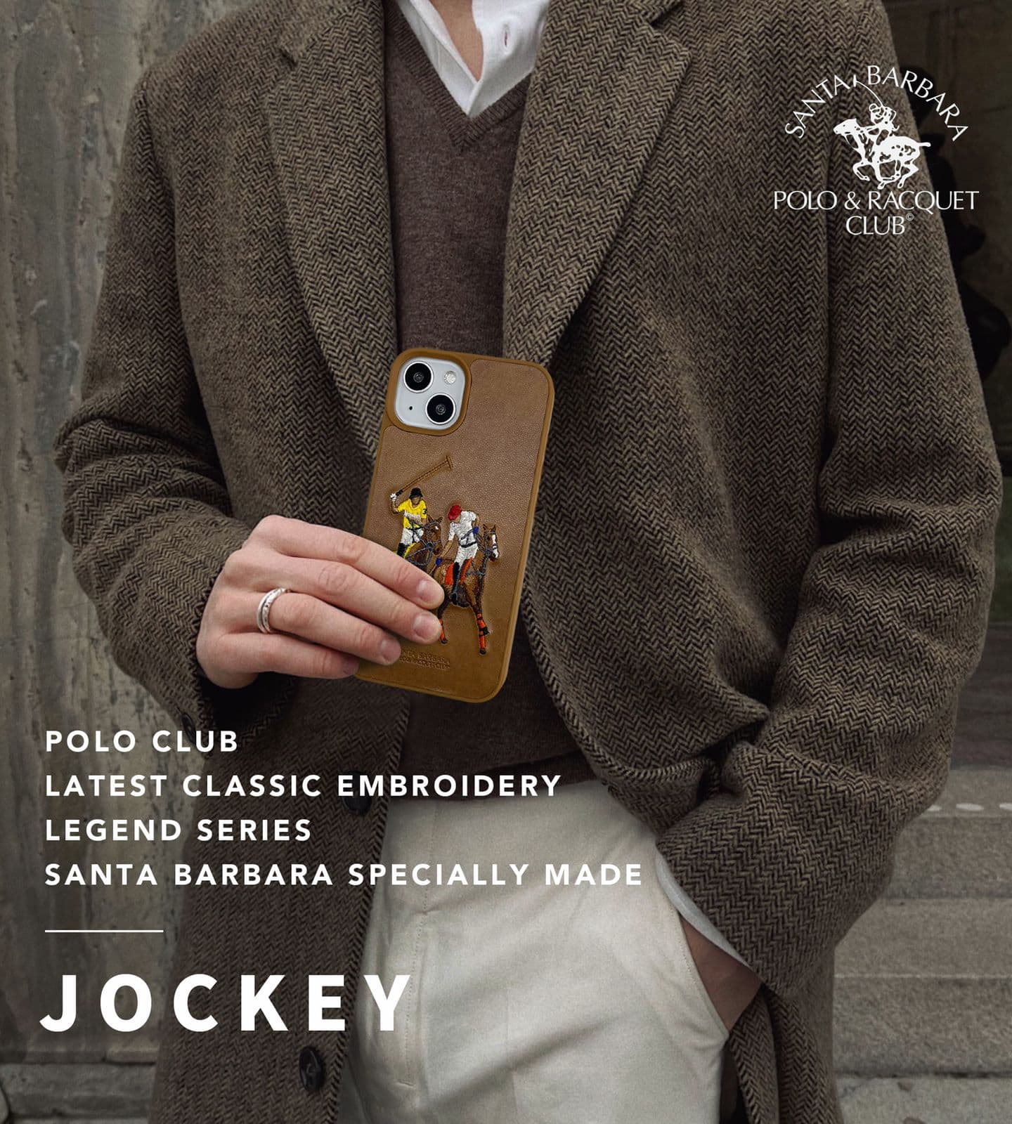 کاور چرمی POLO مدل Jockey مناسب برای گوشی موبایل Apple iPhone 13 ProMax — تصویر ۷