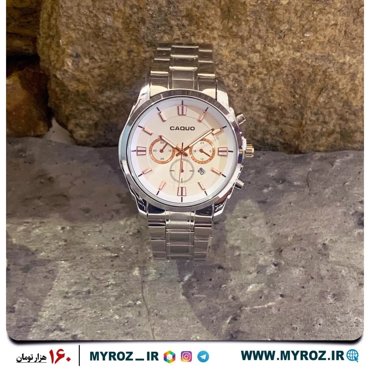 ساعتمچی مردانه CAQUO — تصویر ۳