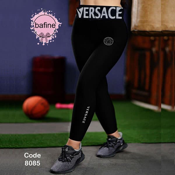 لگ کمر گنی سایز بزرگ کش چاپدار مدل versace — تصویر ۲
