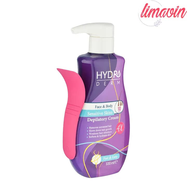 کرم موبر صورت و بدن هیدرودرم مدل Depilatory مناسب پوست های حساس حجم 330 میلی لیتر — تصویر ۶