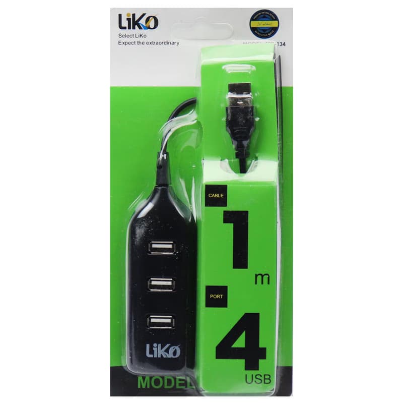 هاب 4 پورت USB2.0 لیکو مدل MR-134 — تصویر ۷