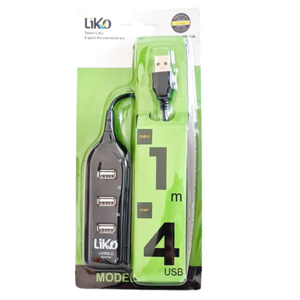 هاب 4 پورت USB2.0 لیکو مدل MR-134 — تصویر ۹