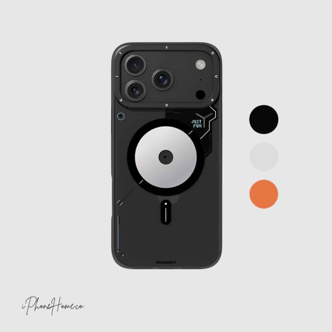 قاب یانگ کیت beatflow مشکی مناسب iPhone 17 Pro (9278)