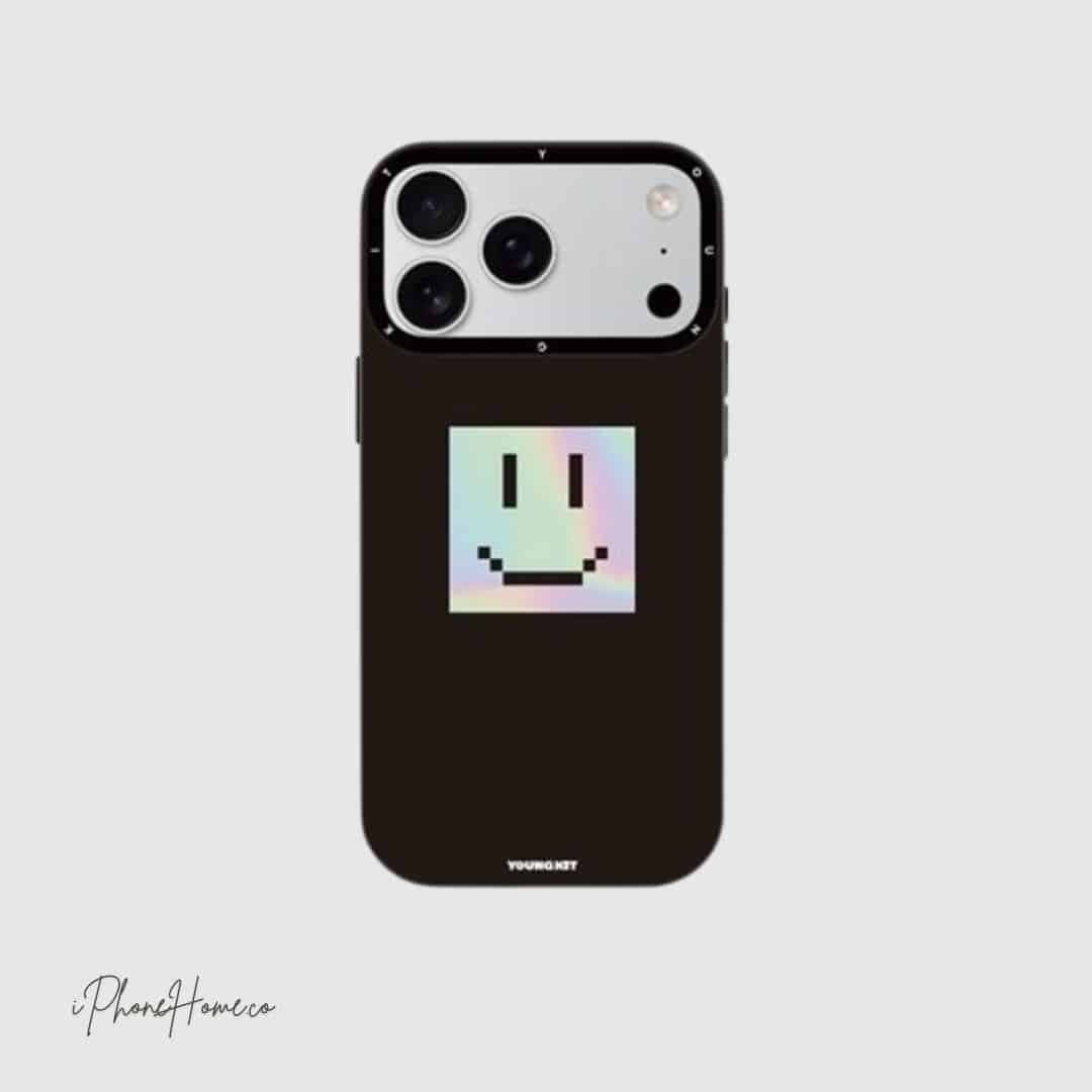 قاب یانگ کیت Fangyuan smile مشکی مناسب iPhone 17 ProMax (9272)