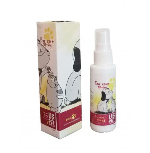 اسپری گوش سگ و گربه یو اس پت 60ml