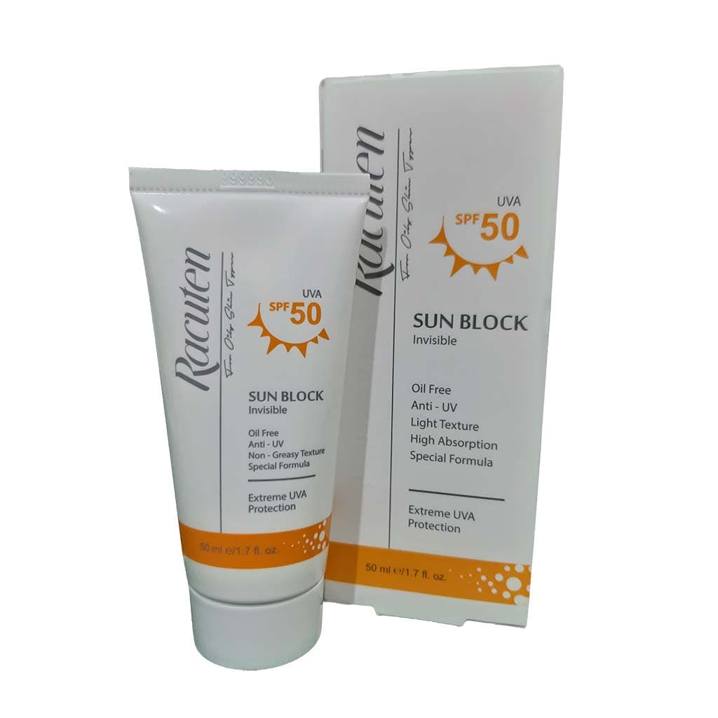 کرم ضد آفتاب بیرنگ SPF50 راکوتن مناسب پوست چرب — تصویر ۳