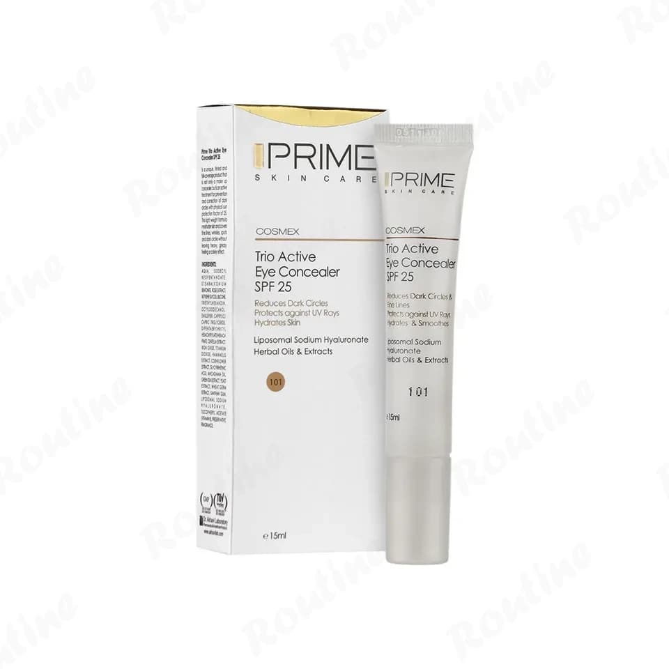 کانسیلر دور چشم SPF25 پرایم شماره 101 — تصویر ۲