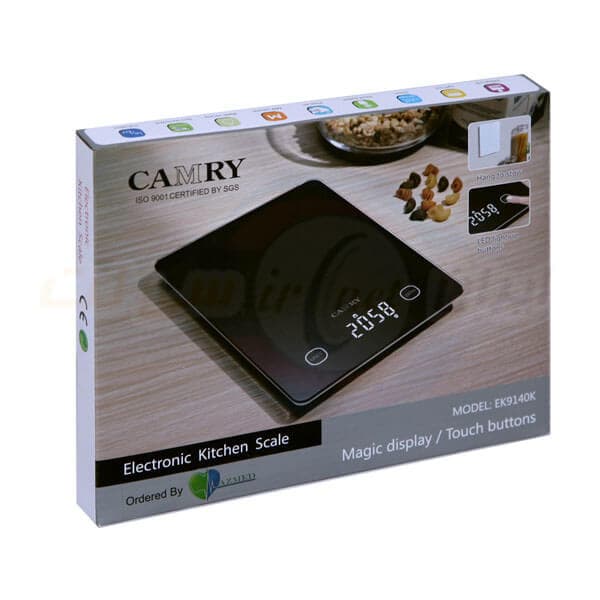 ترازوی دیجیتال آشپزخانه کمری مدل CAMRY EK9140K — تصویر ۲