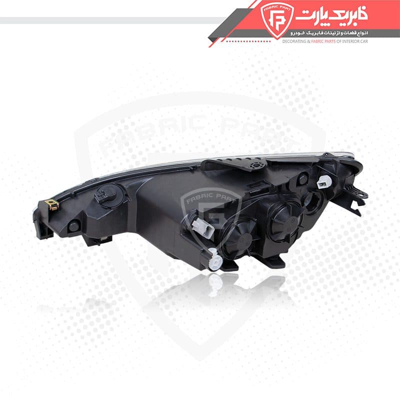 چراغ جلو راست پژو 206 کریستال +A فابریک پارت — تصویر ۹