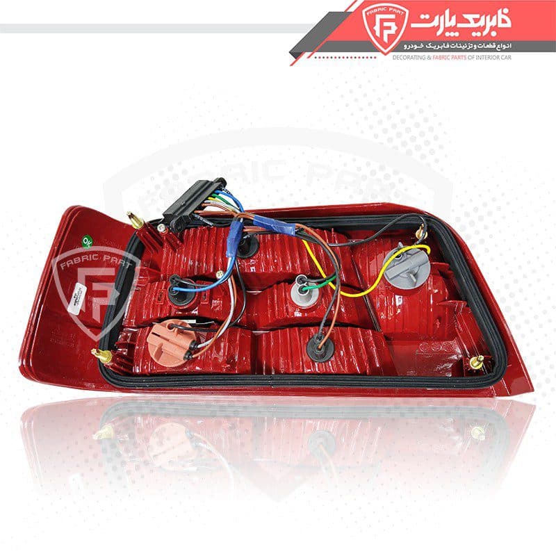 چراغ خطر عقب راست پژو 405 SLX – بدون دسته سیم و لامپ — تصویر ۲