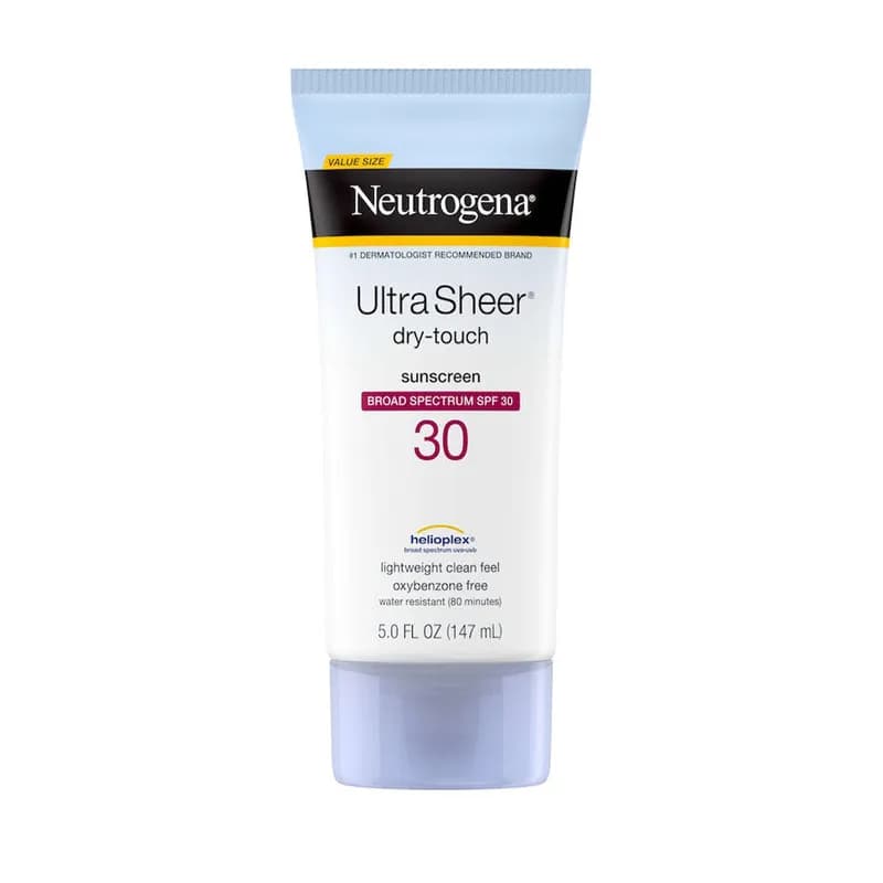 ضد آفتاب بی رنگ نوتروژینا SPF 30 مدل Ultra Sheer حجم 147 میلی‌لیتر — تصویر ۳