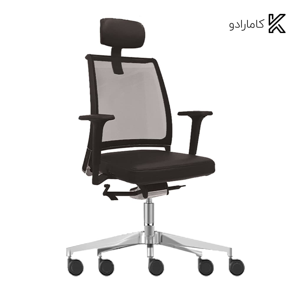 صندلی مدیریتی مدل M402 انیکس دسته متحرک نظری ( پنج پر پلاستیکی ) — تصویر ۷