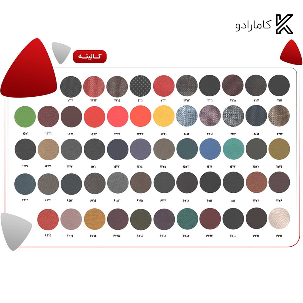 صندلی اداری مدل M409S راد سیستم — تصویر ۶