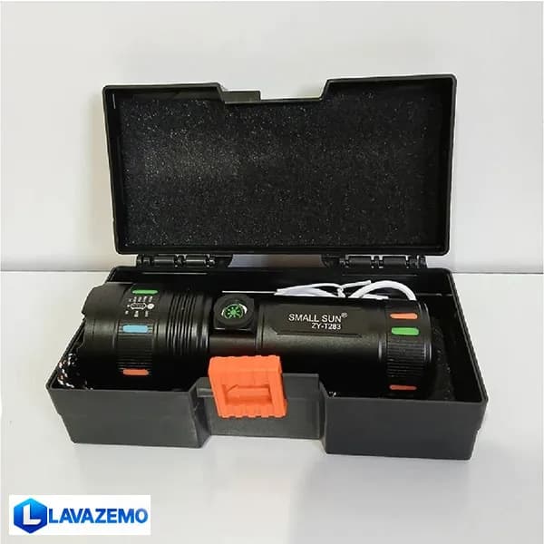 چراغ قوه اسمال سان ZY-T283 پلیسی زوم دار برند Small Sun — تصویر ۴