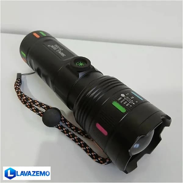 چراغ قوه اسمال سان ZY-T283 پلیسی زوم دار برند Small Sun — تصویر ۳