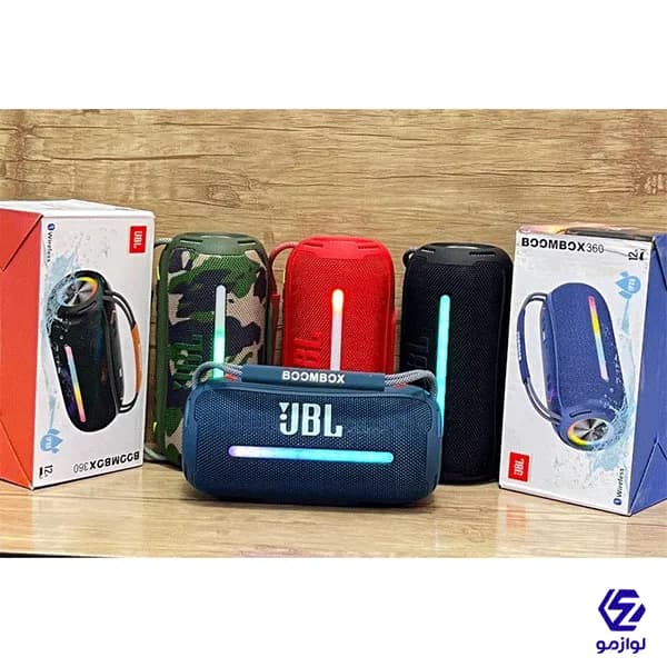 اسپیکر قابل حمل جی بی ال مدل JBL BOOM BOX 360 — تصویر ۳