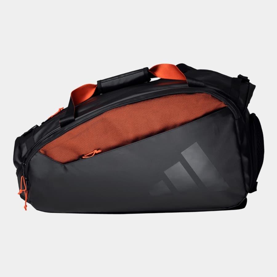 ساک پدل آدیداس مدل Racket Bag adidas Multigame Black Orange 3.4 — تصویر ۵