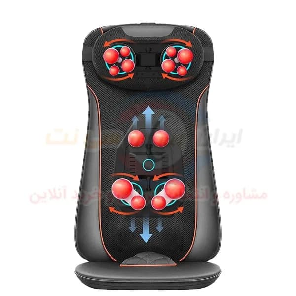 روکش صندلی ماساژور خودرویی لیرکن Leercon LEK-918C5 — تصویر ۱۰