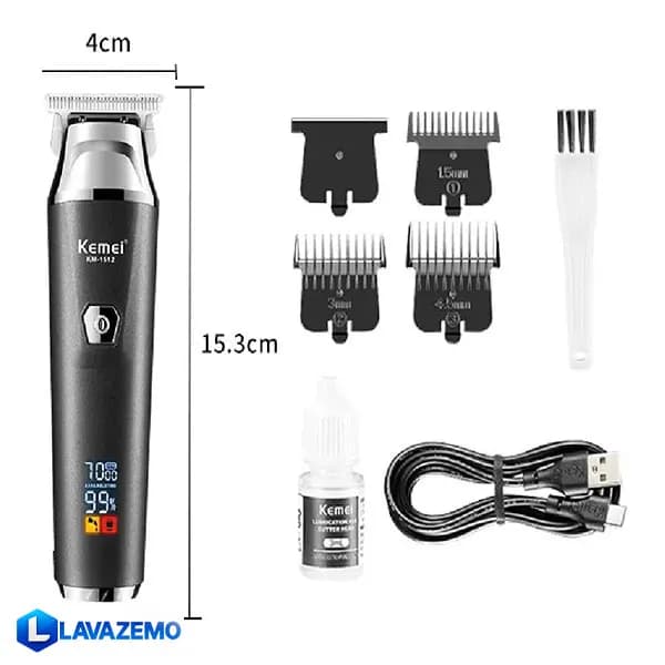 ماشین اصلاح کیمی مدل KM-1512 با تکنولوژی برش مستقیم و صفرزن — تصویر ۳