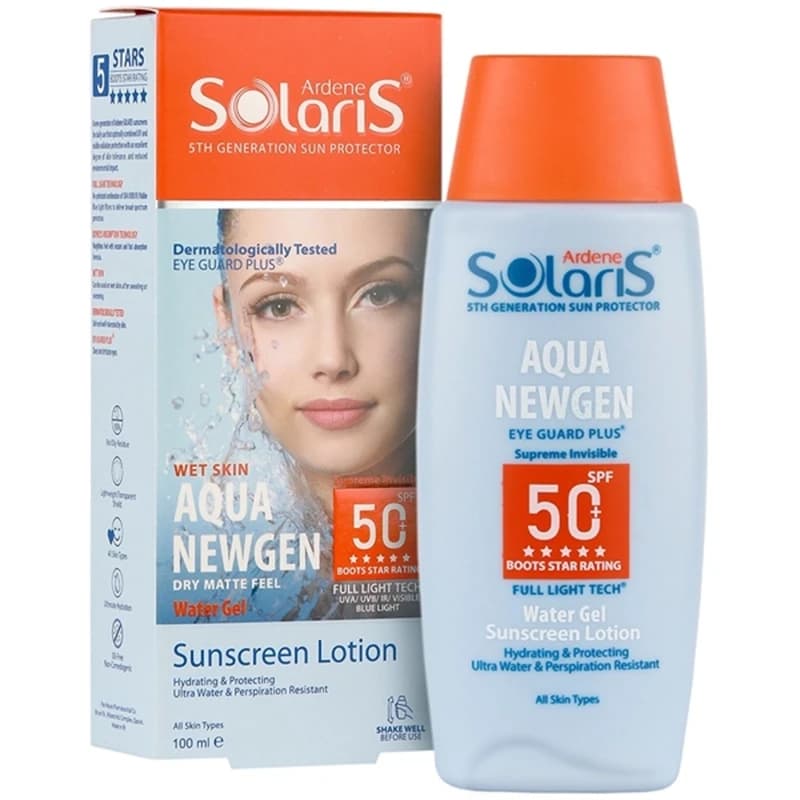 ضدآفتاب آبرسان آکوا نیوژن آردن سولاریس +SPF 50 (100 میل) — تصویر ۲