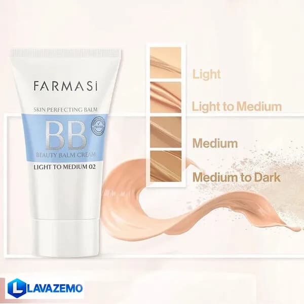 BB کرم LIGHT TO MEDIUM 02 با SPF15 — تصویر ۴