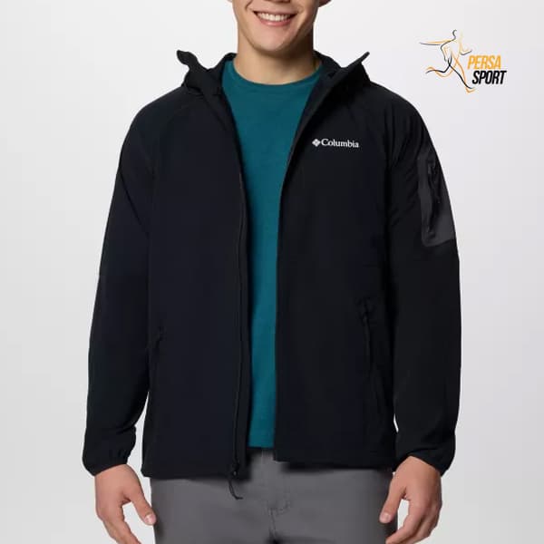 سافتشل مردانه کلمبیا Tall Heights II Hooded Softshell — تصویر ۱۱
