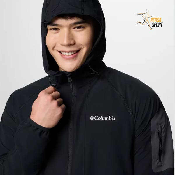 سافتشل مردانه کلمبیا Tall Heights II Hooded Softshell — تصویر ۹