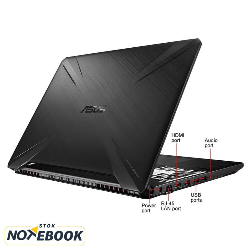 لپ تاپ ایسوس مدل Gaming FX505 | i7-9750H/16GB/512GB/6GB GTX 1660 Ti/15.6 inch FHD – B — تصویر ۶