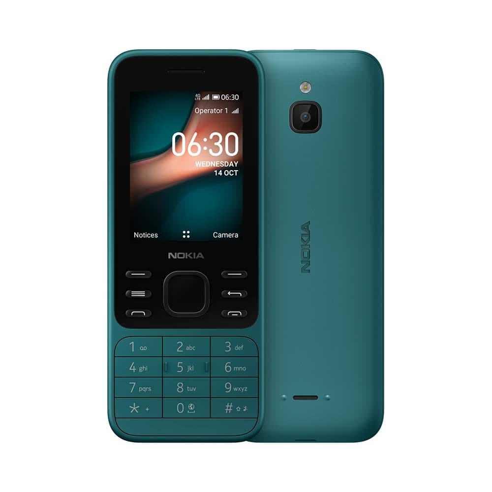 قاب و شاسی کامل گوشی نوکیا Nokia 6300 4G خاکستری | درجه یک — تصویر ۳