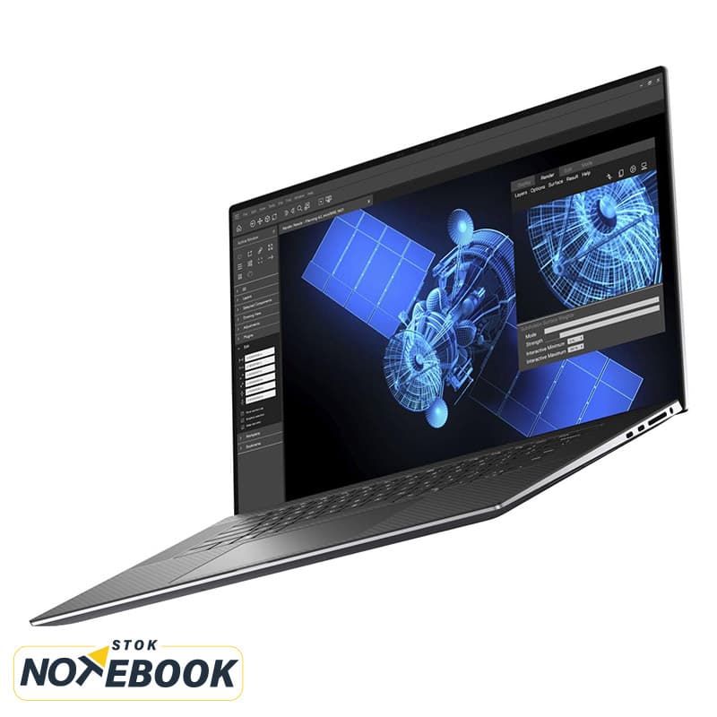 لپ تاپ دل مدل Precision 5750 | i7-10875H/16GB/512GB/6GB RTX A3000/17 inch 4K Touch – A — تصویر ۱۲