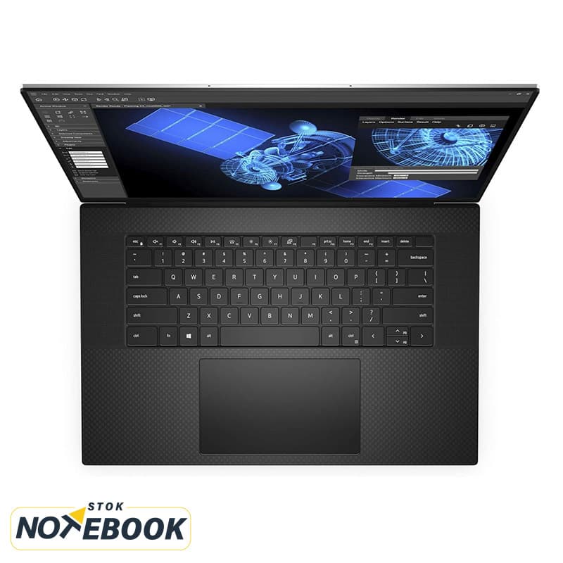 لپ تاپ دل مدل Precision 5750 | i7-10875H/16GB/512GB/6GB RTX A3000/17 inch 4K Touch – A — تصویر ۱۱