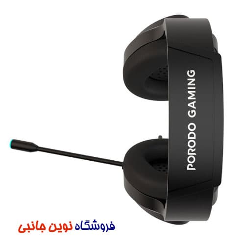 هدفون گیمینگ پرودو مدل PDX414 ا Porodo PDX414 Gaming Headphone HD Sound with RGB (تک/عمده) — تصویر ۴