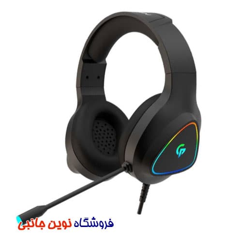 هدفون گیمینگ پرودو مدل PDX414 ا Porodo PDX414 Gaming Headphone HD Sound with RGB (تک/عمده)