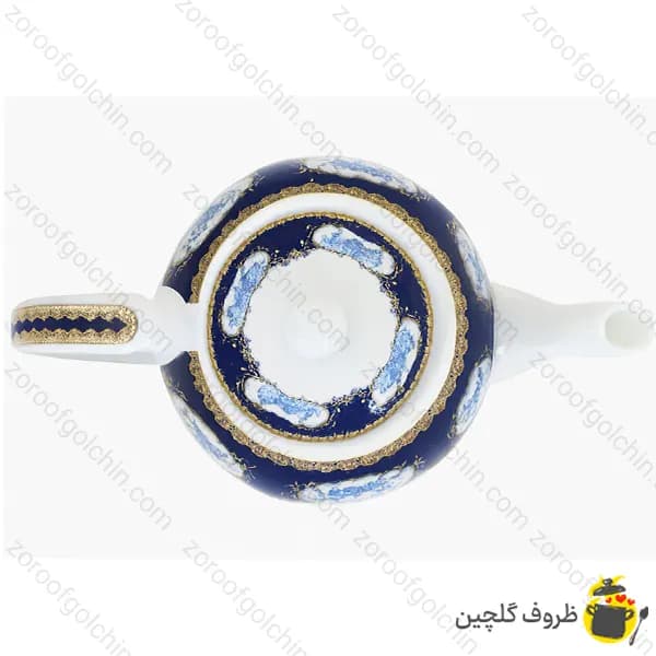 قوری تقدیس مدل الیمان آبی سایز بزرگ (سایز8) — تصویر ۳