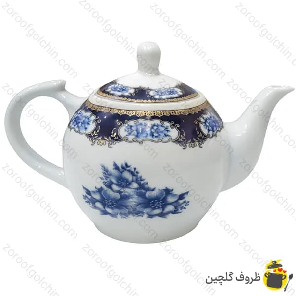 قوری تقدیس مدل الیمان آبی سایز متوسط (سایز6)