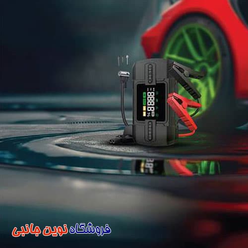 جامپ استارتر چهار کاره خودرو گرین لاین مدل Green Lion 12V Jump Starter with 12000mAh Battery Capacity | GN12VJUSTBK (تک/عمده) — تصویر ۵