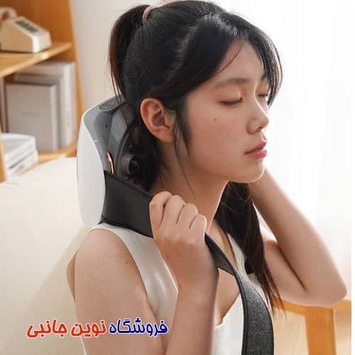 ماساژور گردن و شکم چند کاره پرودو مدل LSNBSM ا Porodo PD-LSNBSM-WH Lifestyle Red Light and Hot Compress Massager (تک / عمده ) — تصویر ۱۲