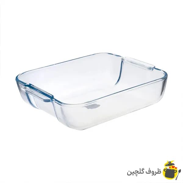 تابه مربع پیرکس فرانسه سایز 25در21 — تصویر ۵