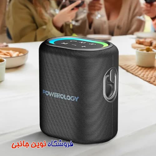 اسپیکر بلوتوثی قابل حمل پاورولوژی مدل PW011 ا Powerology PWLAU011 Portable Loud Speaker (تک/عمده) — تصویر ۸
