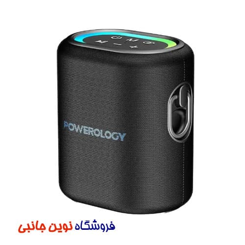 اسپیکر بلوتوثی قابل حمل پاورولوژی مدل PW011 ا Powerology PWLAU011 Portable Loud Speaker (تک/عمده)