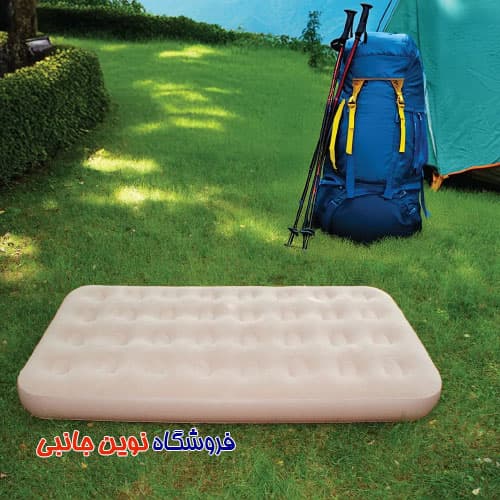 تشک بادی گرین لاین یک نفره با پمپ شاٰرژی مدل GMT-190 ا Green Lion GMT-190 Automatic Inflatable Mattress (تک/عمده) — تصویر ۳